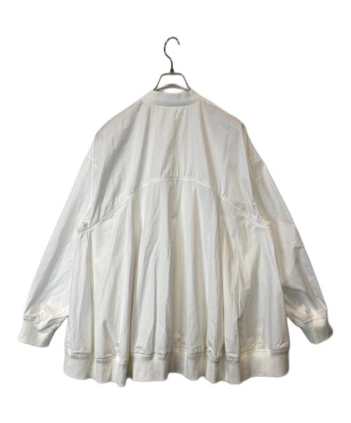 ENFOLD（エンフォルド）ENFOLD (エンフォルド) イプライター オーバーフレアブルゾン　300ES930-170 ホワイト サイズ:SIZE 38の古着・服飾アイテム