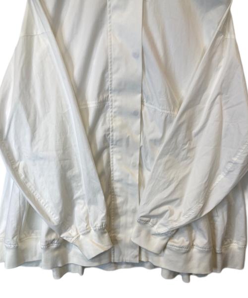 ENFOLD（エンフォルド）ENFOLD (エンフォルド) イプライター オーバーフレアブルゾン　300ES930-170 ホワイト サイズ:SIZE 38の古着・服飾アイテム