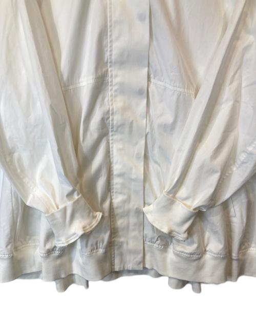 ENFOLD（エンフォルド）ENFOLD (エンフォルド) イプライター オーバーフレアブルゾン　300ES930-170 ホワイト サイズ:SIZE 38の古着・服飾アイテム