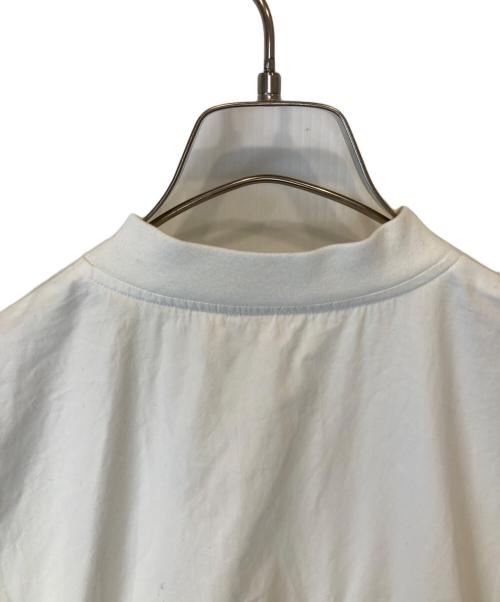 ENFOLD（エンフォルド）ENFOLD (エンフォルド) イプライター オーバーフレアブルゾン　300ES930-170 ホワイト サイズ:SIZE 38の古着・服飾アイテム