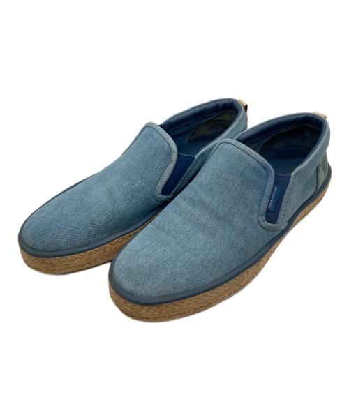 LOUIS VUITTON（ルイ ヴィトン）LOUIS VUITTON (ルイ ヴィトン) ダミエ グラフィット キャンバスエスパドリーユ　BM 1105 ブルー サイズ:9の古着・服飾アイテム