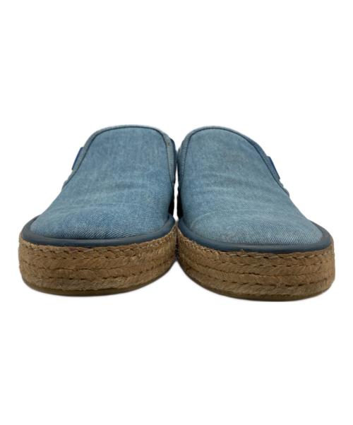 LOUIS VUITTON（ルイ ヴィトン）LOUIS VUITTON (ルイ ヴィトン) ダミエ グラフィット キャンバスエスパドリーユ　BM 1105 ブルー サイズ:9の古着・服飾アイテム