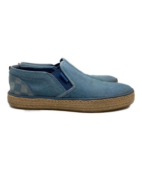 LOUIS VUITTON（ルイ ヴィトン）LOUIS VUITTON (ルイ ヴィトン) ダミエ グラフィット キャンバスエスパドリーユ　BM 1105 ブルー サイズ:9の古着・服飾アイテム