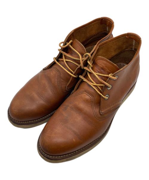 RED WING（レッドウィング）RED WING (レッドウィング) ワークチャッカブーツ　3140 ブラウン サイズ:28cmの古着・服飾アイテム