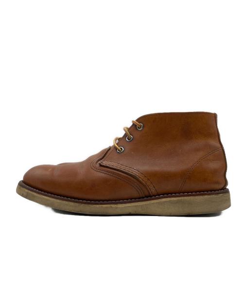 RED WING（レッドウィング）RED WING (レッドウィング) ワークチャッカブーツ　3140 ブラウン サイズ:28cmの古着・服飾アイテム