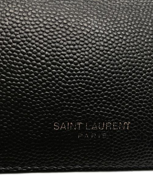 Saint Laurent Paris（サンローランパリ）Saint Laurent Paris (サンローランパリ) 6連レザーキーケース CFP4356340321 ブラックの古着・服飾アイテム