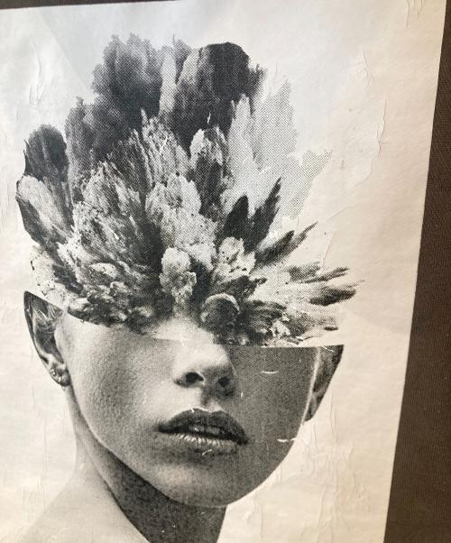 ELVIRA（エルビラ）ELVIRA (エルビラ) プルオーバーパーカー　EL-YAGI04 ブラウン サイズ:SIZE Mの古着・服飾アイテム