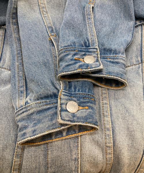 GUESS（ゲス）GUESS (ゲス) ASAP ROCKY (エイサップロッキー) デニムジャケット M7FN48D2IB0 インディゴ サイズ:Mの古着・服飾アイテム