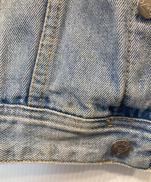GUESS（ゲス）GUESS (ゲス) ASAP ROCKY (エイサップロッキー) デニムジャケット M7FN48D2IB0 インディゴ サイズ:Mの古着・服飾アイテム
