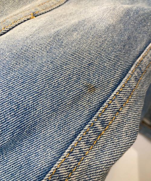 GUESS（ゲス）GUESS (ゲス) ASAP ROCKY (エイサップロッキー) デニムジャケット M7FN48D2IB0 インディゴ サイズ:Mの古着・服飾アイテム