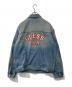 GUESS (ゲス) ASAP ROCKY (エイサップロッキー) デニムジャケット M7FN48D2IB0 インディゴ サイズ:M：7000円
