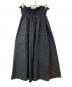 BEARDSLEY（ビアズリー）の古着「シャーリングギャザースカート　BEZ10A2201A0001」｜ブラック