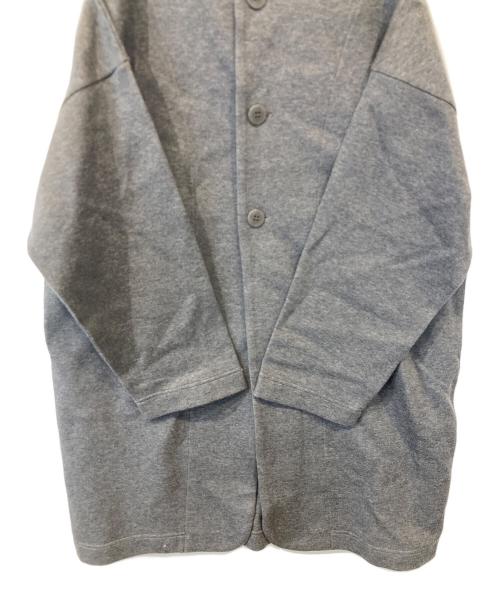 GRANDMA MAMA DAUGHTER（グランマママドーター）GRANDMA MAMA DAUGHTER (グランマママドーター) ノーカラーコーディガン　GC2135431 グレー サイズ:SIZE 2の古着・服飾アイテム