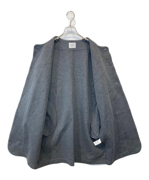 GRANDMA MAMA DAUGHTER（グランマママドーター）GRANDMA MAMA DAUGHTER (グランマママドーター) ノーカラーコーディガン　GC2135431 グレー サイズ:SIZE 2の古着・服飾アイテム