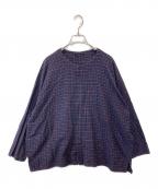 JURGEN LEHLヨーガンレール）の古着「チェックシャツ」｜ネイビー×レッド