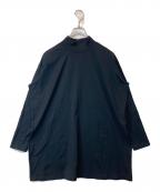 mizuiro-indミズイロインド）の古着「ハイネックカットソー」｜ブラック