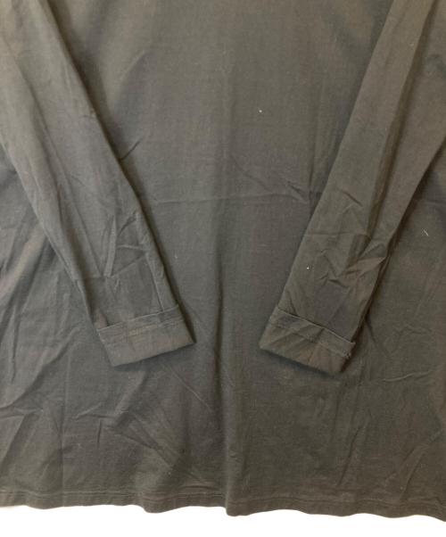 mizuiro-ind（ミズイロインド）mizuiro-ind (ミズイロインド) ハイネックカットソー ブラック サイズ:不明の古着・服飾アイテム