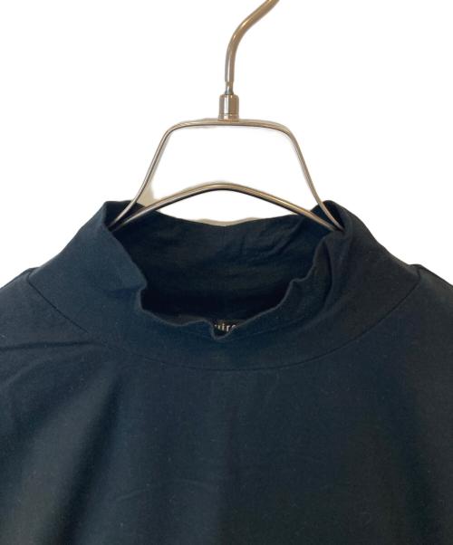 mizuiro-ind（ミズイロインド）mizuiro-ind (ミズイロインド) ハイネックカットソー ブラック サイズ:不明の古着・服飾アイテム