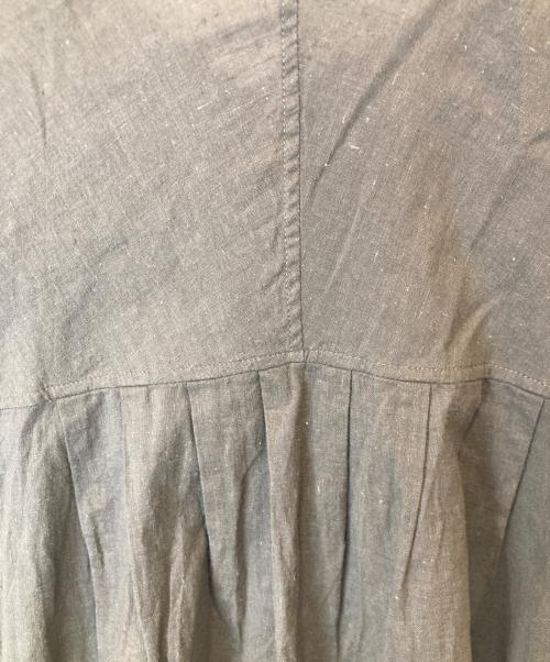 JURGEN LEHL（ヨーガンレール）JURGEN LEHL (ヨーガンレール) コットンシャツ　J0103FB301 ブラウン サイズ:Lの古着・服飾アイテム