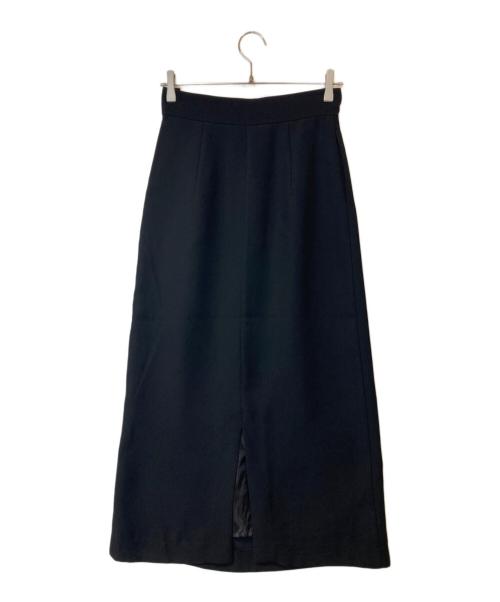 MARW UNITED ARROWS（マルゥ ユナイテッドアローズ）MARW UNITED ARROWS (マルゥ ユナイテッドアローズ) フレア ロングスカート　91246040007 ブラック サイズ:36の古着・服飾アイテム