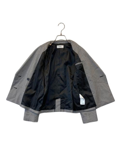 Snidel（スナイデル）Snidel (スナイデル) Sustainableダブルジャケット　SWFJ231045 ブラックの古着・服飾アイテム
