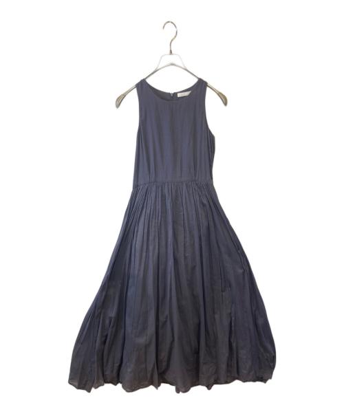 MARIHA（マリハ）MARIHA (マリハ) コットンノースリーブワンピース ネイビー サイズ:FREEの古着・服飾アイテム