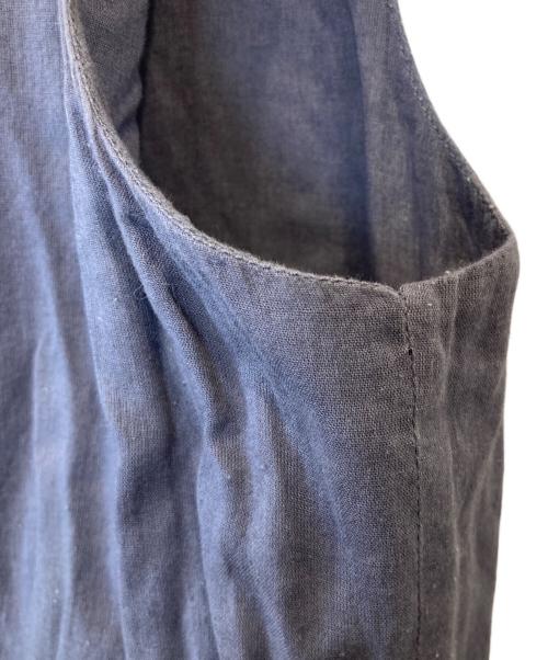 MARIHA（マリハ）MARIHA (マリハ) コットンノースリーブワンピース ネイビー サイズ:FREEの古着・服飾アイテム