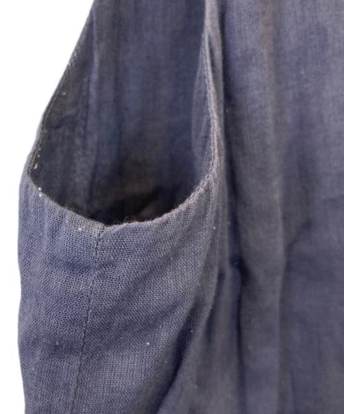 MARIHA（マリハ）MARIHA (マリハ) コットンノースリーブワンピース ネイビー サイズ:FREEの古着・服飾アイテム