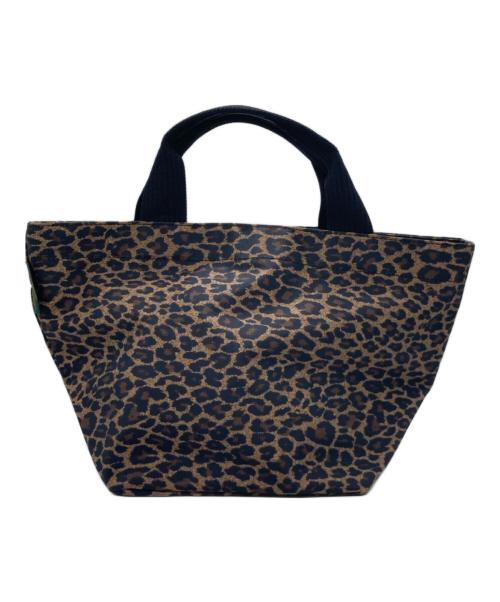 Herve Chapelier（エルベシャプリエ）Herve Chapelier (エルベシャプリエ) レオパード舟形トート 1027F ブラウンの古着・服飾アイテム