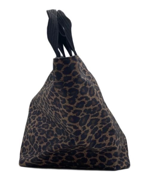 Herve Chapelier（エルベシャプリエ）Herve Chapelier (エルベシャプリエ) レオパード舟形トート 1027F ブラウンの古着・服飾アイテム