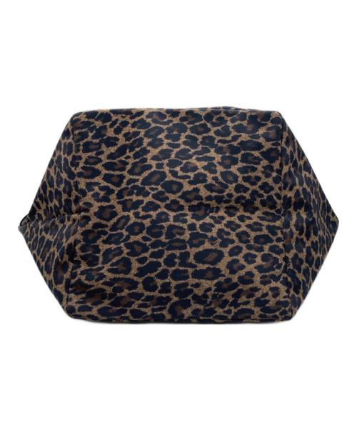 Herve Chapelier（エルベシャプリエ）Herve Chapelier (エルベシャプリエ) レオパード舟形トート 1027F ブラウンの古着・服飾アイテム