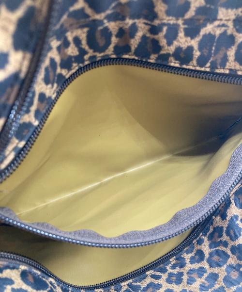 Herve Chapelier（エルベシャプリエ）Herve Chapelier (エルベシャプリエ) レオパード舟形トート 1027F ブラウンの古着・服飾アイテム