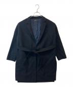 STUNNING LUREスタニングルアー）の古着「ウールリバーコート 15A114-004」｜ブラック