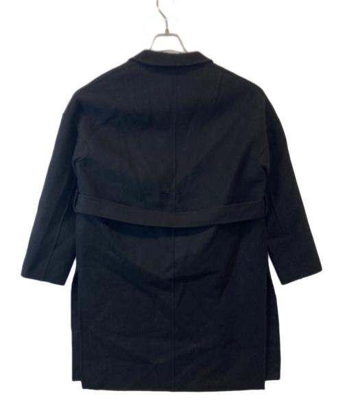 STUNNING LURE（スタニングルアー）STUNNING LURE (スタニングルアー) ウールリバーコート 15A114-004 ブラックの古着・服飾アイテム