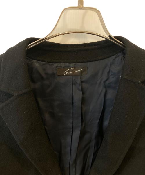 STUNNING LURE（スタニングルアー）STUNNING LURE (スタニングルアー) ウールリバーコート 15A114-004 ブラックの古着・服飾アイテム