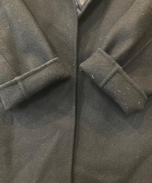 STUNNING LURE（スタニングルアー）STUNNING LURE (スタニングルアー) ウールリバーコート 15A114-004 ブラックの古着・服飾アイテム