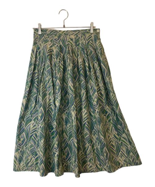 GRANDMA MAMA DAUGHTER（グランマママドーター）GRANDMA MAMA DAUGHTER　 (グランマママドーター) ロングスカート　GK620011-151210 グリーン サイズ:1の古着・服飾アイテム