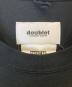 中古・古着 doublet (ダブレット) WISM (ウィズム) DELIVERY  TEE　21SS49WM09 ブラック サイズ:SIZE S：6000円