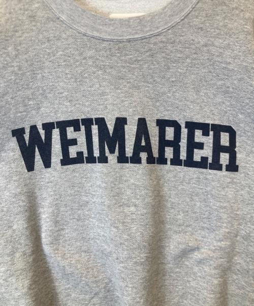 ENCENS（エンソン）ENCENS (エンソン) プリントスウェット carol-0006 グレー サイズ:SIZE Sの古着・服飾アイテム