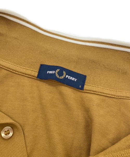 FRED PERRY（フレッドペリー）FRED PERRY (フレッドペリー) ポロシャツ M3636/644/01885/396 ブラウン サイズ:Sの古着・服飾アイテム