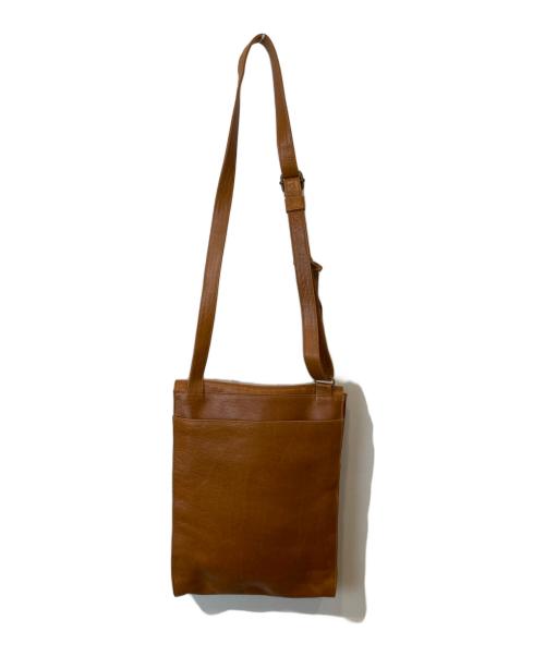 MOTHERHOUSE（マザーハウス）MOTHERHOUSE (マザーハウス) レザーショルダーバッグ ブラウンの古着・服飾アイテム