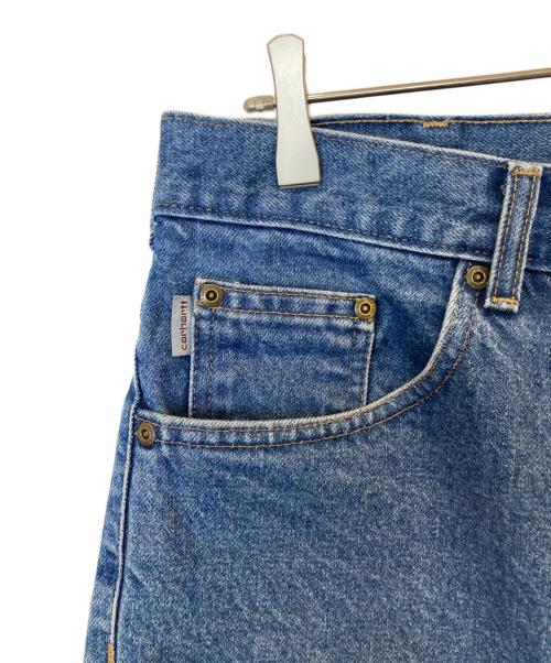 CarHartt（カーハート）CarHartt (カーハート) RELAXED-FIT TAPERED-LEG DENIM PANTS 2510004455 デニムパンツ ブルー サイズ:34×32の古着・服飾アイテム