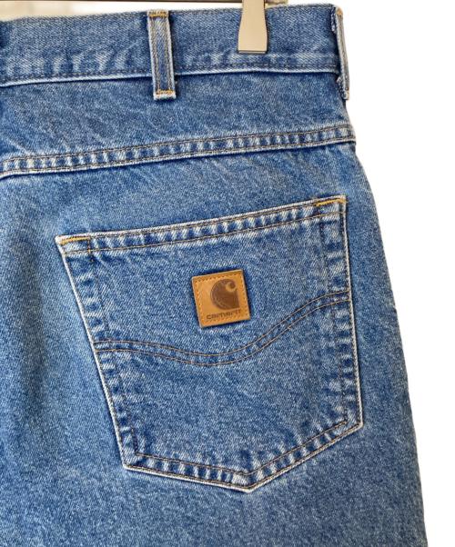 CarHartt（カーハート）CarHartt (カーハート) RELAXED-FIT TAPERED-LEG DENIM PANTS 2510004455 デニムパンツ ブルー サイズ:34×32の古着・服飾アイテム