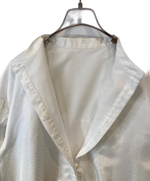 COEL（コエル）COEL (コエル) シャンタンドットミニワンピース　181308102 ホワイト サイズ:38の古着・服飾アイテム