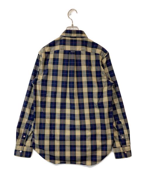 FRED PERRY（フレッドペリー）FRED PERRY (フレッドペリー) チェックシャツ　F4576 ブラウン×ネイビー サイズ:Sの古着・服飾アイテム