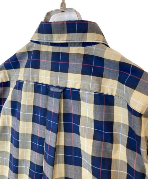 FRED PERRY（フレッドペリー）FRED PERRY (フレッドペリー) チェックシャツ　F4576 ブラウン×ネイビー サイズ:Sの古着・服飾アイテム