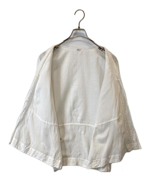 45R（フォーティファイブ・アール）45R (フォーティファイブ・アール) レースシャツ　505 3088 ホワイト サイズ:表示がないため不明の古着・服飾アイテム