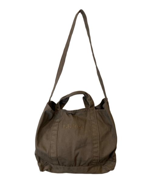 L.L.Bean（エルエルビーン）L.L.Bean (エルエルビーン) 2WAYトートバッグ　516836 ブラウンの古着・服飾アイテム
