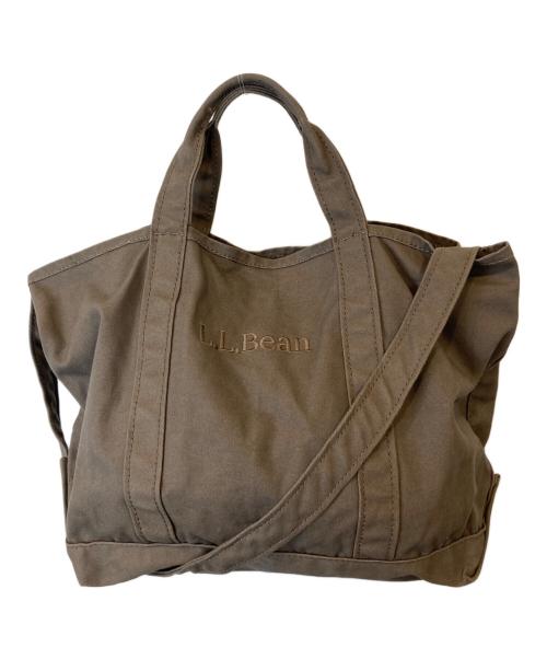 L.L.Bean（エルエルビーン）L.L.Bean (エルエルビーン) 2WAYトートバッグ　516836 ブラウンの古着・服飾アイテム