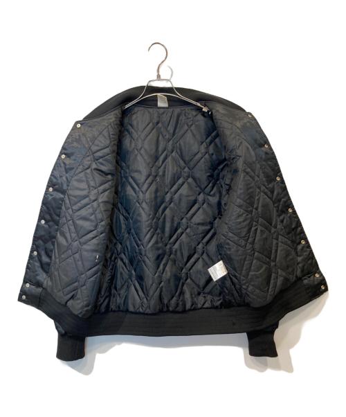 Majestic（マジェスティック）Majestic (マジェスティック) MLB ロゴワッペン 中綿スタジャン　MM23-ML-8F38 ブラック サイズ:Mの古着・服飾アイテム